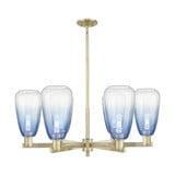 Brookhaven Almond 6 Light Stem Chandelier 23.88 Inch Wide by Innovations - 716-6CR-G480-6_P