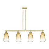 Brookhaven Almond 4 Light Stem Island 8 Inch X48 Inch Wide by Innovations - 716-4I-G480-6_P