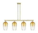 Brookhaven Flute 4 Light Stem Island 48 Inch Wide by Innovations - 716-4I-G484-7_P