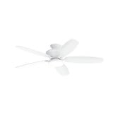 Renew Designer 5 Blade Ceiling Fan with Light Kit 52 Inch Wide by Kichler  - 330163