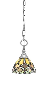 1 Light Chain Hung Mini Pendant 9.5 x 7 Inch by Toltec 11-BC-9465 - 11-BC-9465_P