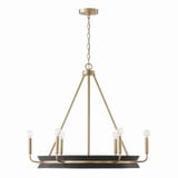 Finn 6 Light Large Chandelier by Capital - 447361