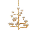Agave Americana 22 Light Oversized Chandelier by Currey Company - 9000-03-22C
