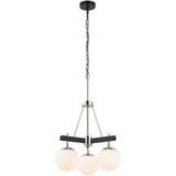 Allie 3 Light Small Chandelier by Varaluz - 352C03