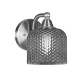 Paramount 1 Light Wall Sconce 7.5 Inch Tall and 6 Inch Wide by Toltec - 3421-BN-4612
