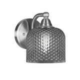 Paramount 1 Light Wall Sconce 7.5 Inch Tall and 6 Inch Wide by Toltec - 3421-BN-4612