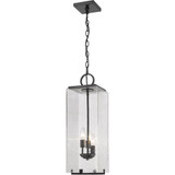 Sana 3 Light Outdoor Chain Mount Pendant 24.25 x 8 Inches Wide by Z-Lite - 592CHB