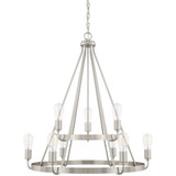 Tanner 9 Light Large Chandelier by Homeplace - 420091