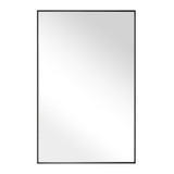 Reflections Sleek Framed Wall Mirror 36 Inch Tall X 25.7 Inch Wide by Brio - Brio252
