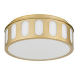 Bantom 20W 1 LED Flush Mount 4.13 Inch Tall and 11.25 Inch Wide by Brio - ALT104