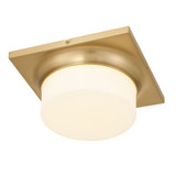 Aura 20W 1 LED Flush Mount 3.75 Inch Tall and 10 Inch Wide by Brio - ALT108