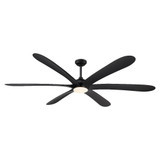 Velvet Ceiling Fan with Light Kit 16.1 Inch Tall and 72 Inch Wide by Brio - VF601