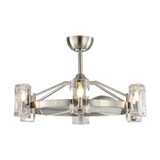 Bucholz 3 Blade Ceiling Fan with Light Kit 34 Inch Wide by Parrot Uncle - A829006CA