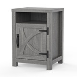 Nightstand for Bedroom 25 Inch Tall and 15.75 Inch Wide by Parrot Uncle - BBJ11017-18