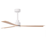 Dinah 3 Blade Ceiling Fan with Light Kit 52 Inch Wide by Parrot Uncle - F6014