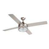 Cason 4 Blade Ceiling Fan with Light Kit 52 Inch Wide by Parrot Uncle - F6209