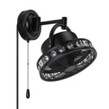 3 Blade Small Ceiling Fan 11.69 Inch Tall and 13 Inch Wide by Parrot Uncle - F6108