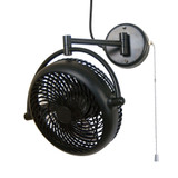 3 Blade Bathroom Ceiling Fan 13 Inch Tall and 13 Inch Wide by Parrot Uncle - F6103