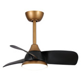 3 Blade Ceiling Fan with Light Kit 18.6 Inch X 28 Inch Wide by Parrot Uncle - F6335