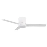 3 Blade Flush Ceiling Fan with Light Kit 48 Inch Wide by Parrot Uncle - F6298