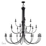 Estate 24 Light Oversized Foyer Chandelier by Livex - 42686