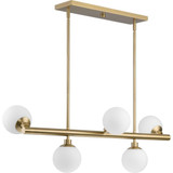 Otsfold 5 Light Linear Chandelier 11.25 Inch X 12.25 Inch Wide by Progress - A400004