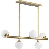 Otsfold 5 Light Linear Chandelier 11.25 Inch X 12.25 Inch Wide by Progress - A400004