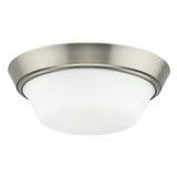 Edessa 2 Light Flush Mount 4.25 Inch Tall and 12 Inch Wide by Progress - P350303