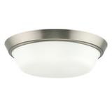 Edessa 3 Light Flush Mount 4.25 Inch Tall and 16 Inch Wide by Progress - P350304