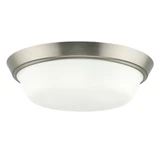 Edessa 3 Light Flush Mount 4.25 Inch Tall and 16 Inch Wide by Progress - P350304