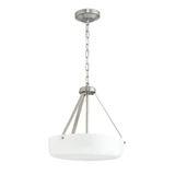 Lieon 3 Light Convertible Pendant 15.75 Inch X 15.75 Inch Wide by Progress - P500507