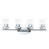 Corona 4 Light Frosted Glass Vanity Light by Maxim - 10214