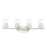 Corona 4 Light Frosted Glass Vanity Light by Maxim - 10214