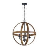 Compass 4 Light Large Pendant by Maxim - 27574