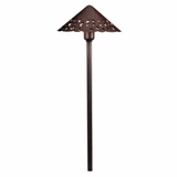 Cbr Led Integrated CBR 2W 3 LED Hammered Roof Path Light by Kichler - 15871