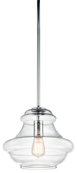 Everly 1 Light Medium Pendant by Kichler - 42044