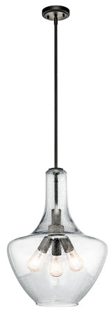 Everly 3 Light Large Pendant by Kichler - 42190
