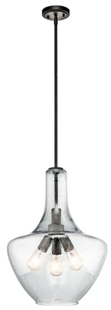 Everly 3 Light Large Pendant by Kichler - 42190