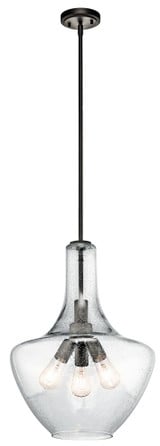 Everly 3 Light Large Pendant by Kichler - 42190