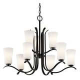 Armida 9 Light Large 2 Tier Chandelier by Kichler - 43075