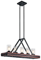 Montgomery Cedars 5 Light Mini Chandelier by Bailey Street Home - 147-BEL-1788486