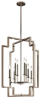 Downtown Deco 8 Light Pendant by Kichler - 43966
