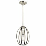 Tao 1 Light Small Oval Pendant by Kichler - 44054