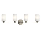 Joelson 4 Light Swing Arm Vanity Light by Kichler - 45924