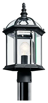Barrie 10W 1 LED Outdoor Post Lantern 18 x 9.75 In by Kichler - 49187