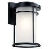 Toman 1 Light Outdoor Wall Lantern 13.5 Inch Tall by Kichler - 49687