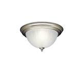 2 Light 13.25 Inch Wide Utilitarian Flush Mount by Kichler - 8654