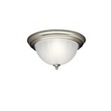 2 Light 13.25 Inch Wide Utilitarian Flush Mount by Kichler - 8654
