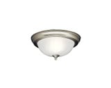 2 Light 11.25 Inch Wide Utilitarian Flush Mount by Kichler - 8653