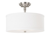 Loft 3 Light 15.25 Inch Wide Flush Mount by Capital - 3923